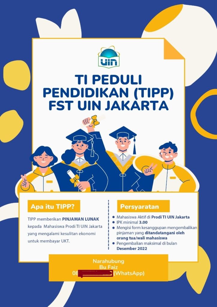 TI Peduli Pendidikan – Program Studi Informatika FST UIN Syarif ...